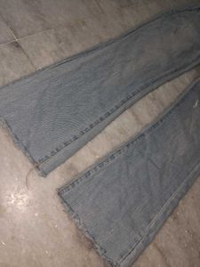 Bootcut Light Blue Ripped Women Jeans