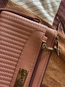 Elegant Pink Leather Wallet