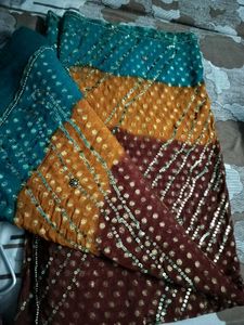 Beautiful Multi Colour Saree