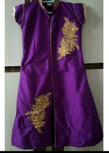 Ethnic Gown With Split