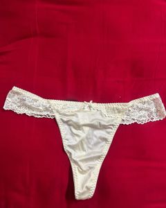 Lace Trim Thong