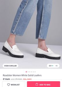 White Roadster Loafer