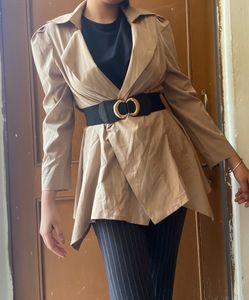 Butterfly Trench Coat Without Belt