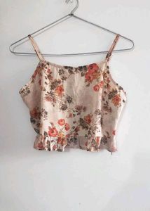 Floral Print Cami Top