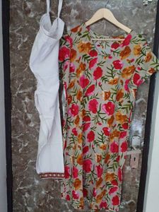 Flower Print Kurti