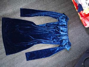 2 PieceBodycon H&amp;MVelvet Mini Dresses(both At Xs/s
