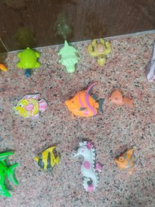 Toy Aquatic Animals For Aquarium Decoration