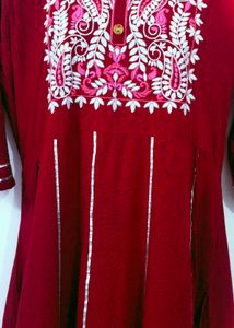 Pure Cotton Anarkali Kurti
