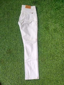Armani Exchange Denim White Color Jeans