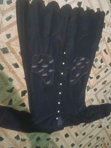 Denim Midi Shirt Dress