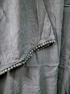 H&amp;M Black Pom-Pom Trim Cardigan