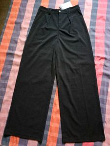 Wide Leg Black Pants