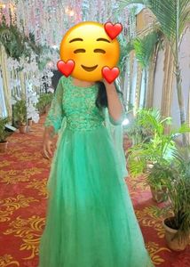 Beautiful Long Green Gown