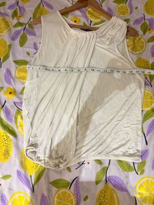 Zara Off-White Beautiful Top