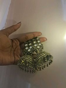 Beautiful 😍 Oxidized Earings Jumkas