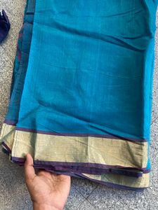 Elegant Teal Saree