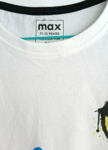 🤘Boys’Graphic Print T-Shirt–“Stay Behind” By MAX