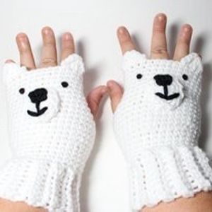 Crochet Fingerless Gloves
