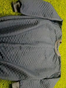 👀Stylish Blue Quilted Jacket