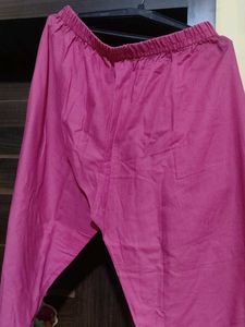 Pink Embroidered Kurta Set