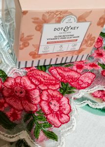 🪄Magical Glow Reviving Pink Clay Mask💫Dot &amp; Key