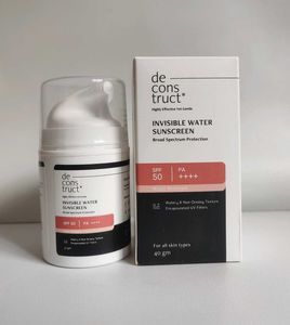 Invisible Water Sunscreen