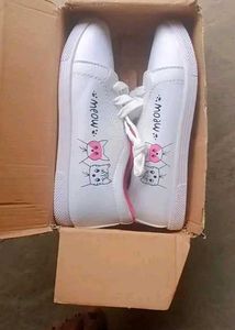 New Cat Print Shoes