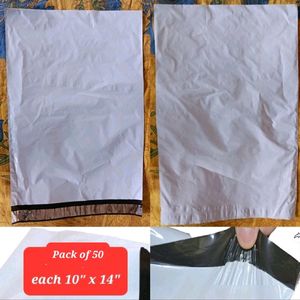 *New* Courier Bags 50 nos (10" X 14") Tamper Proof