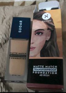 Sugar Matte Match Foundation brand new