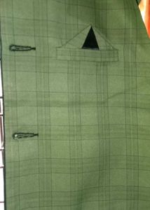 Green Plaid Vest