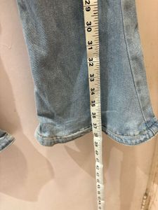 Stylish Flare Leg Denim Jeans