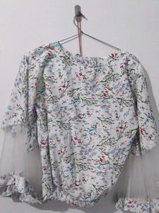 Floral Print Blouse