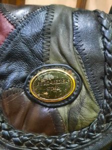 Vintage King Leather Club Handbag