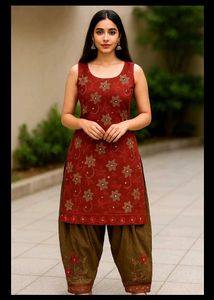Embroidered Kurta Set