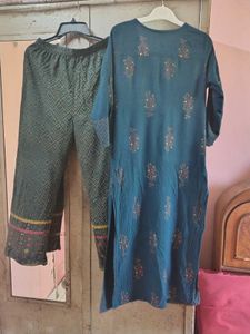 Printed Kurta Plazzo Set