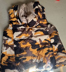 Camo Puffer Vest