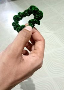 Green Beaded Bracelet