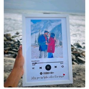 Customised Spotify Musical Photo Frame