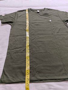 Medium/ 38 Round Neck T- Shirt Half Sleeve