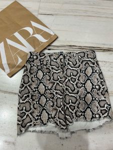 ZARA Denim Skirt