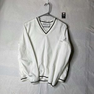 Lizgolf White Pullover Jacket