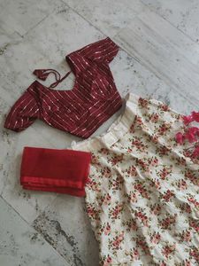 Floral Lehenga Choli Set 🌺🌸