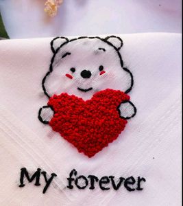 Custom Embroidered Handkerchief