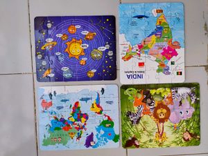 Kids 4 In 1 Puzzle