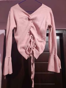 Peach Korean Sweater