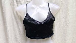 HOT BLACK CORSET TOP