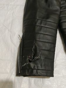 Stylish Black Leather Jacket