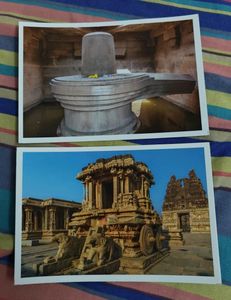 HAMPI Pack Of 10 Colour Post Cards