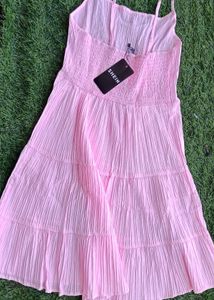 🌷Pink Pleated Dress 🌷