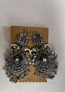 Heer Silver Earrings